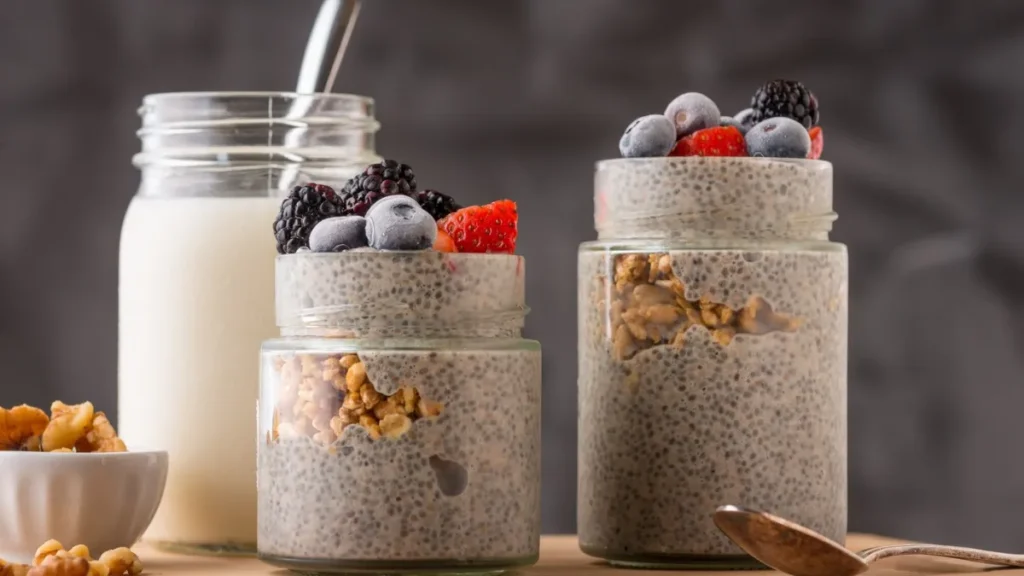 Blueberry Chia Seed Pudding