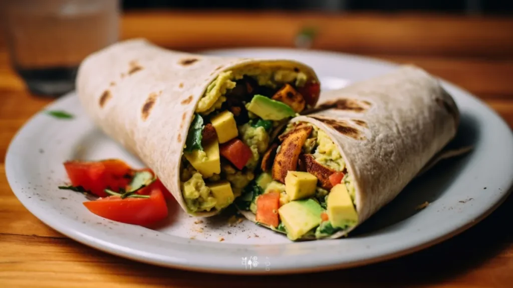 California Chicken Breakfast Burrito