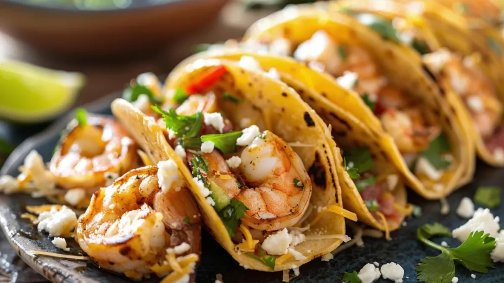 Chicken and Shrimp Tacos