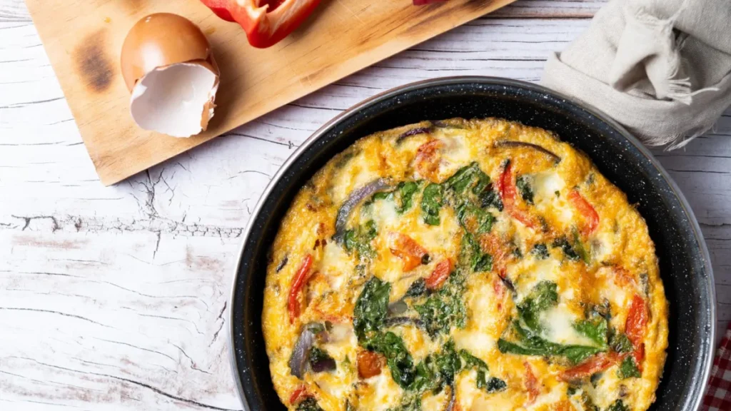 Chicken and Veggie Frittata