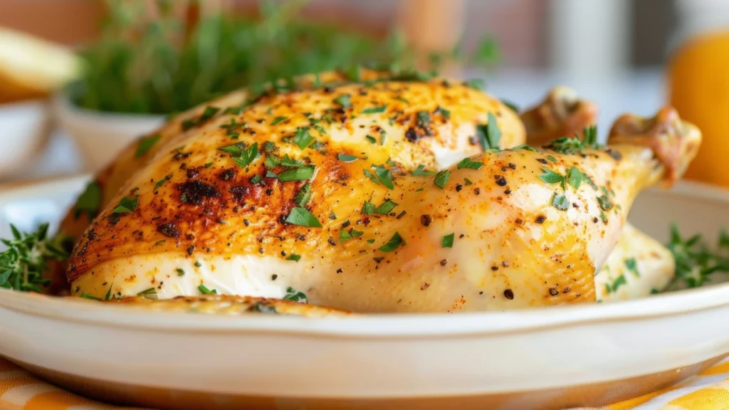 Cornish Game Hens with Garlic and Rosemary