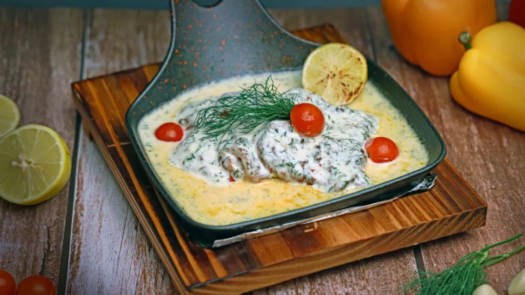 Creamy Garlic Parmesan Chicken and Shrimp