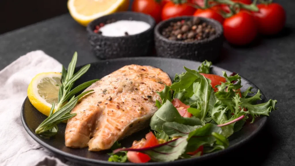 Mediterranean salmon recipe