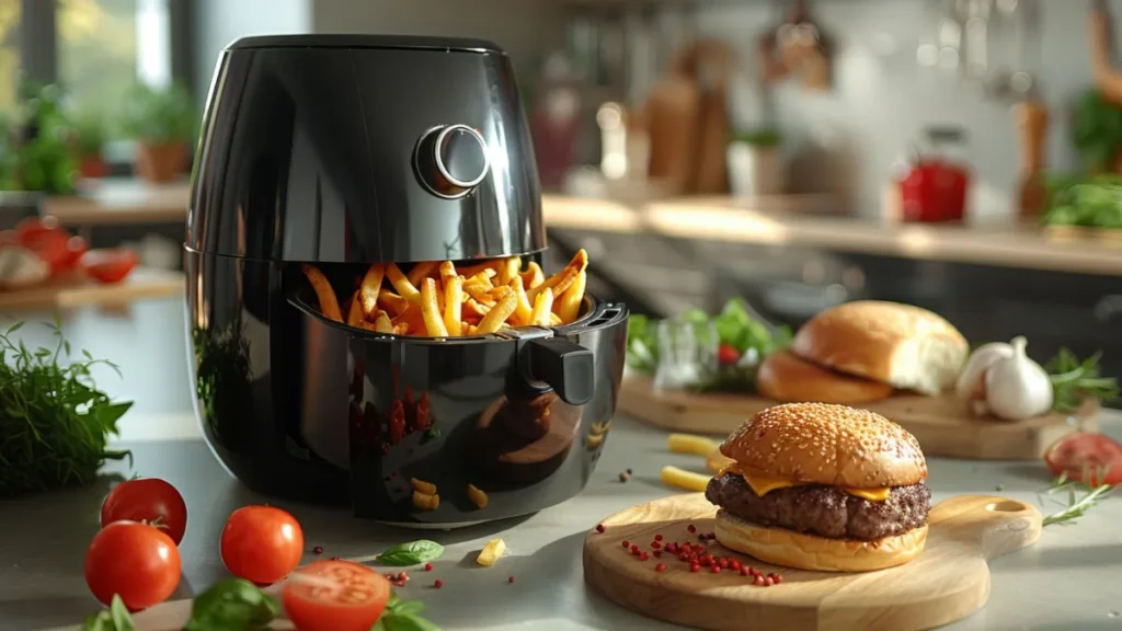 frozen turkey burger air fryer