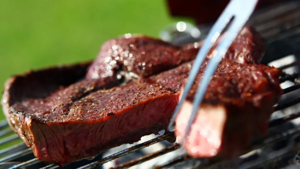 grilling Skirt Steak